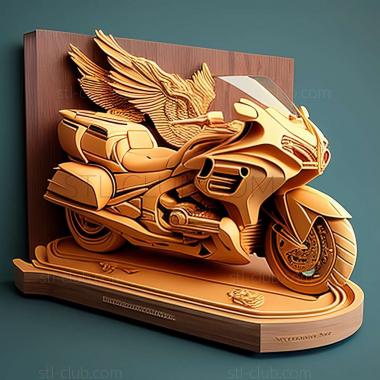 3D model Honda Gold Wing Tour (STL)